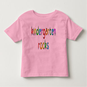 Kindergarten-Felsen - Bleistift scherzt T - Shirt