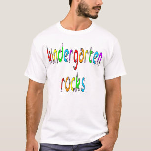 Kindergarten-Felsen - Bleistift scherzt T - Shirt