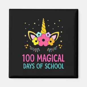 Kindergarten für Mädchen 100 magische Tage 1 Magnet