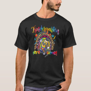 Kindergarten Grade Hier komme ich glücklich ersten T-Shirt