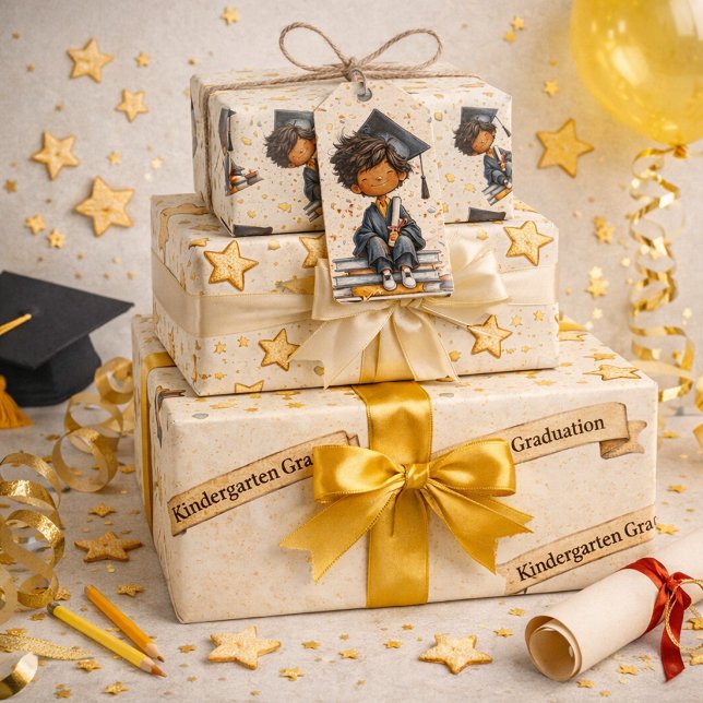 Kindergarten Graduation Gift Tag  Geschenkanhänger (Von Creator hochgeladen)