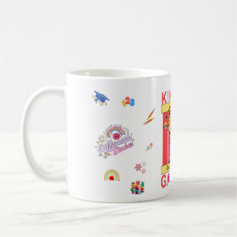 Kindergarten Grundschullehrer Dabbing Giraffe Kaffeetasse