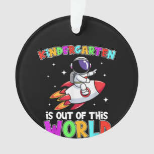 Kindergarten ist Außerirdisch Outfit Lehrer Ornament