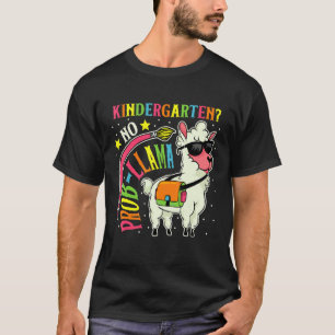 Kindergarten Kein Problem Lama Zurück zur Schule T-Shirt