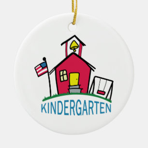 Kindergarten Keramik Ornament