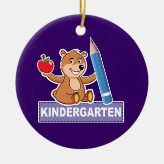 Kindergarten Keramikornament