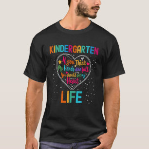 Kindergarten Lebenswertwoche Zurück zur Schule T-Shirt