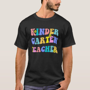 Kindergarten Lehrer erster Tag zurück zum Schultea T-Shirt