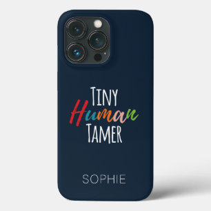 Kindergarten Lehrer Tiny Human Tamer Personalisier Case-Mate iPhone Hülle