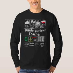 Kindergarten Lehrerqualifikationen inklusive Probl T-Shirt