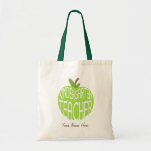 Kindergarten Lehrertasche - Grüner Apple Tragetasche
