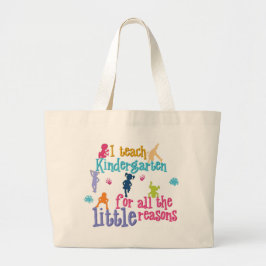 Kindergarten-Lehrertasche Jumbo Stoffbeutel