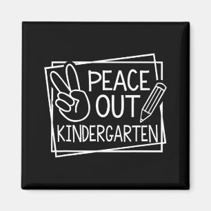 Kindergarten letzten Schultag Sommerpause 1 Magnet