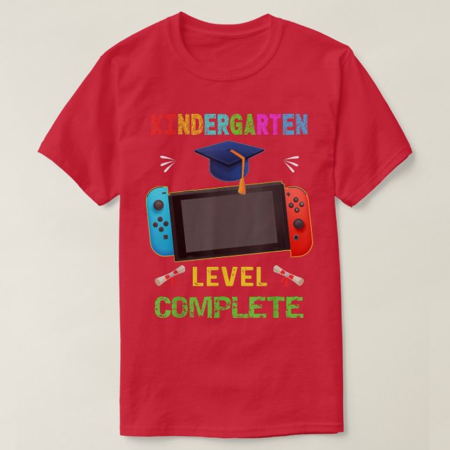 Kindergarten Level Complete Graduation Class 2022  T-Shirt (Design vorne)