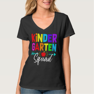 Kindergarten Mädchen Kinder Kinderlehrer Team Kind T-Shirt