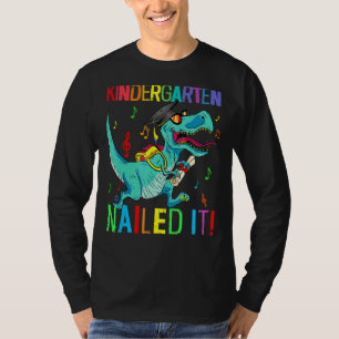 Kindergarten nagelte es Dinosaurier Rex Letzten Ta T-Shirt