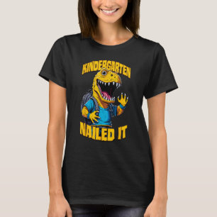 Kindergarten nailit Rex Happy Dinosaur Graduat T-Shirt