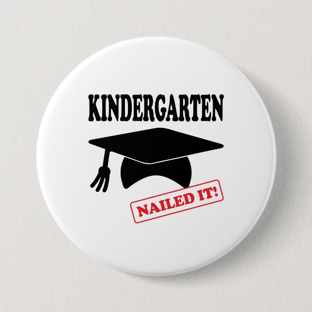 Kindergarten Nails Button (Vorderseite)