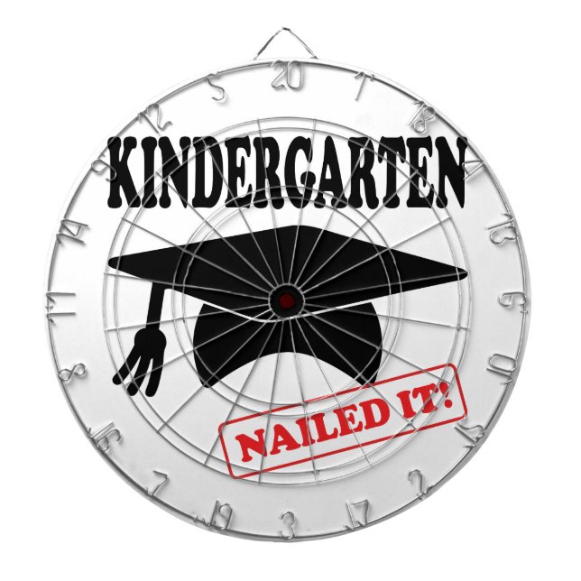 Kindergarten Nails Dartscheibe (vorne)