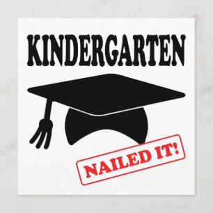 Kindergarten Nails Einladung