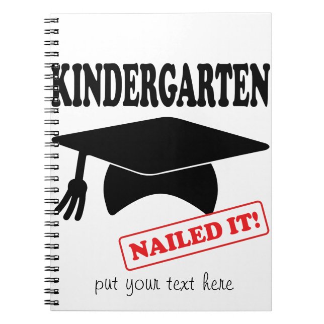 Kindergarten Nails Notizblock (Vorderseite)