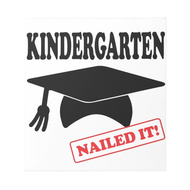 Kindergarten Nails Notizblock (Vorderseite)