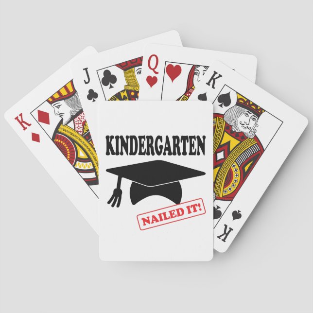 Kindergarten Nails Spielkarten (Rückseite)