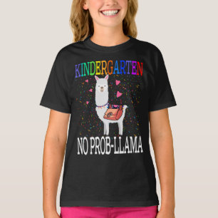 Kindergarten Nr. Prob-Llama Erster Schultag T-Shirt