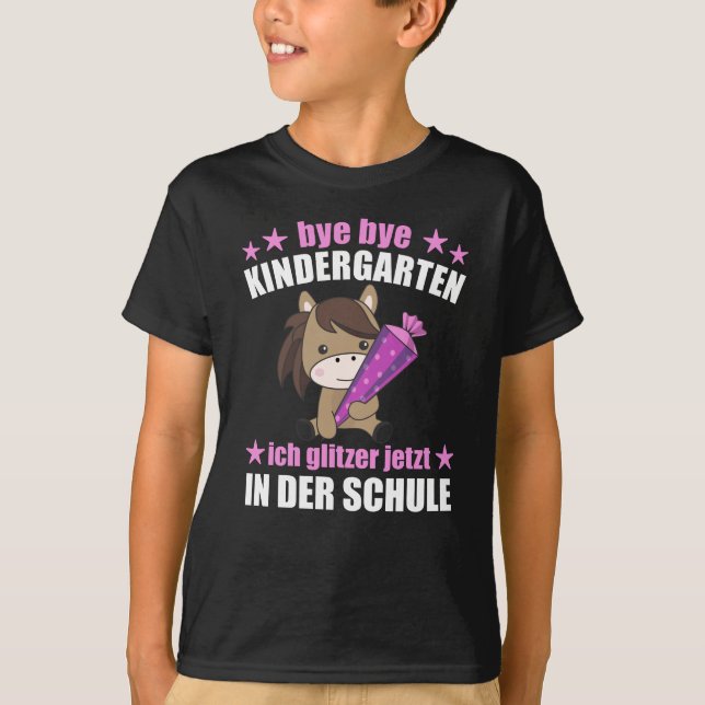 Kindergarten Pony T-Shirt (Vorderseite)
