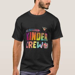 Kindergarten Rainbow Girls Boys Teacher Team Kinde T-Shirt