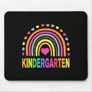 Kindergarten Regenbogen Mädchen Jungen Lehrer Team Mousepad