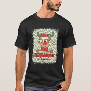 Kindergarten Reindeer Weihnachts-Weihnachtslehrerk T-Shirt