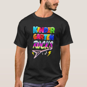 Kindergarten Rocks Preschooler Zurück zum Schulcha T-Shirt