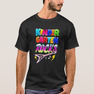 Kindergarten Rocks Preschooler Zurück zum Schulcha T-Shirt