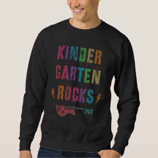 Kindergarten Rocks Schüler Lehrer Squad Kinder Te Sweatshirt