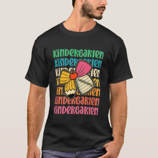 Kindergarten Rückkehr zur Schule Coquete Bleistift T-Shirt