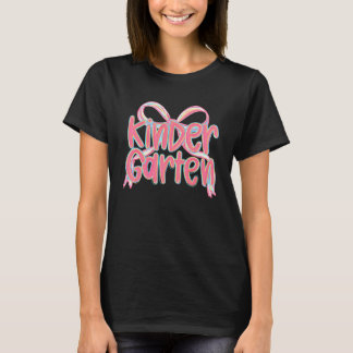 Kindergarten Rückkehr zur Schule Coquette Lehrer M T-Shirt