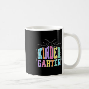 Kindergarten-Schmetterlings-Schleife Zurück zur Sc Kaffeetasse