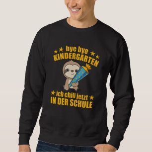 Kindergarten Schule Kinder Schultasche Sloth Sweet Sweatshirt