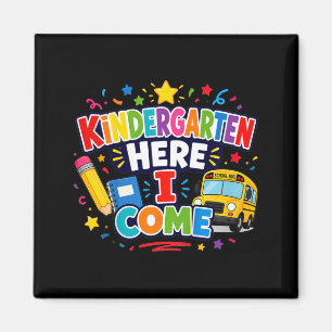 Kindergarten-Shirts für Jungen Mädchen Erster Tag Magnet