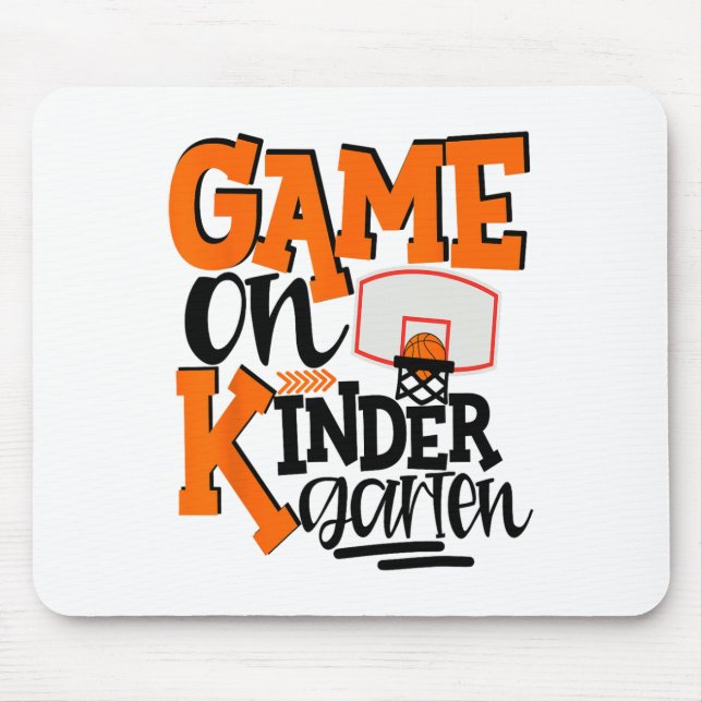 Kindergarten Spaß Sketch Schule Mousepad (Vorne)