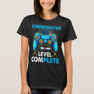Kindergarten Spielstand letzten Tag abgeschlossen T-Shirt