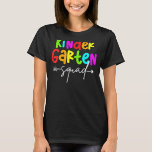 Kindergarten Squad Class Zurück zur Schule Lehreri T-Shirt