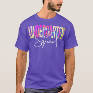 Kindergarten Squad Gefärbte Krawatte zurück zur Sc T-Shirt