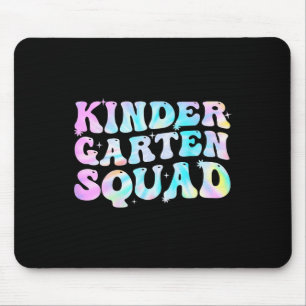 Kindergarten Squad Teacher Kids Gefärbte Krawatte  Mousepad