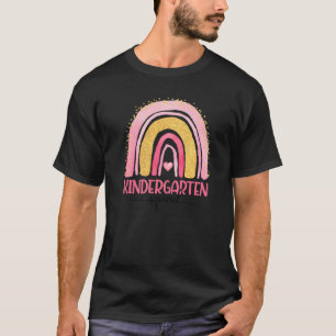 Kindergarten Squad Teacher Regenbogen Wasserfarben T-Shirt