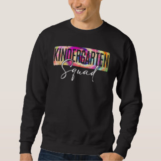 Kindergarten Squad Zurück zur Gefärbte Krawatte Ki Sweatshirt