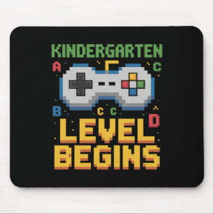Kindergarten-Stufe beginnt Videospieler Ck zur Sch Mousepad