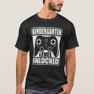 Kindergarten-Stufe freigeschaltet Zurück zur Schul T-Shirt