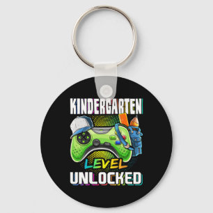 Kindergarten-Stufe freigeschaltetes Videospiel Ck Schlüsselanhänger